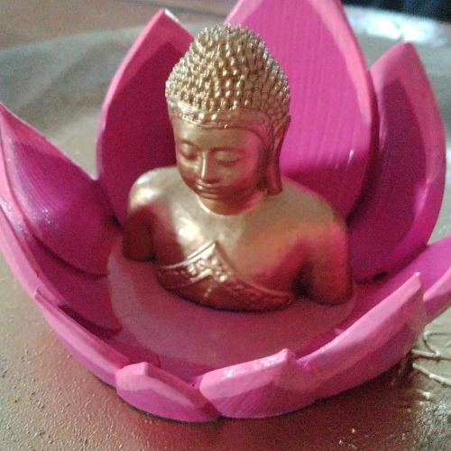 fontaine a encens bouddha